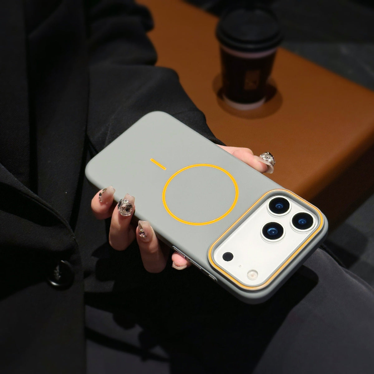 Premium iPhone Case with Magnetic Grip & Anti-Drop Protection - Moderno Collections