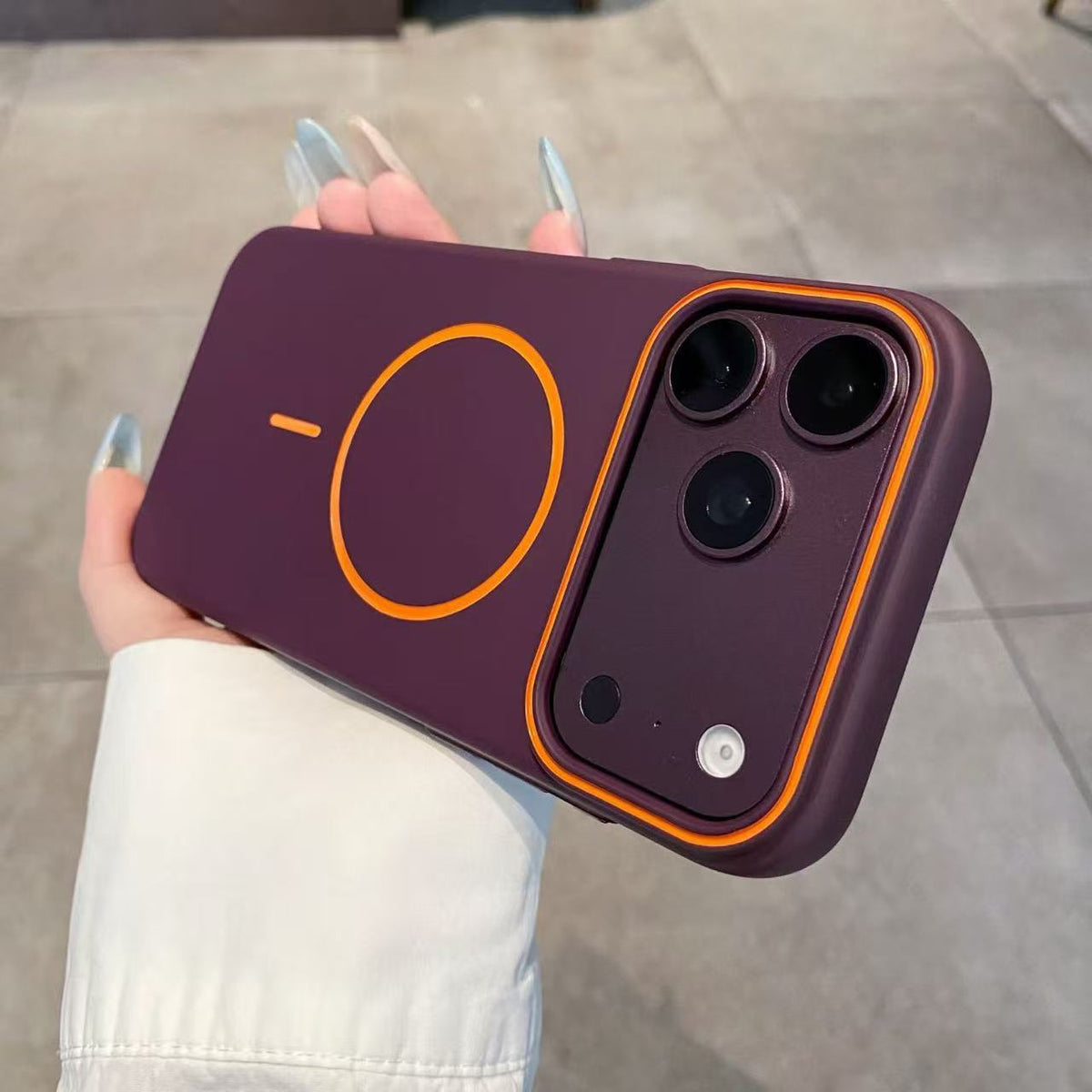 Premium iPhone Case with Magnetic Grip & Anti-Drop Protection - Moderno Collections
