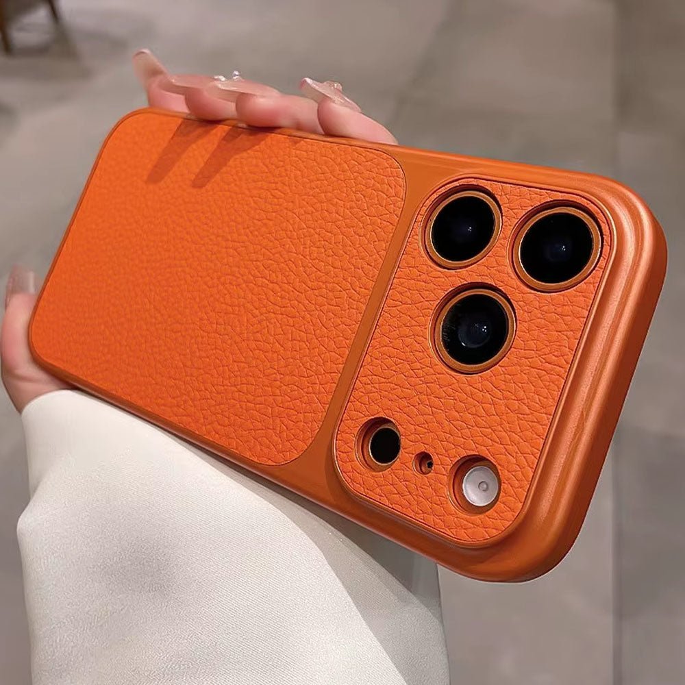 Premium Leather Texture iPhone Case - Moderno Collections