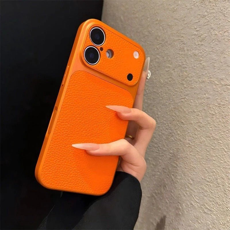 Premium Leather Texture iPhone Case - Moderno Collections