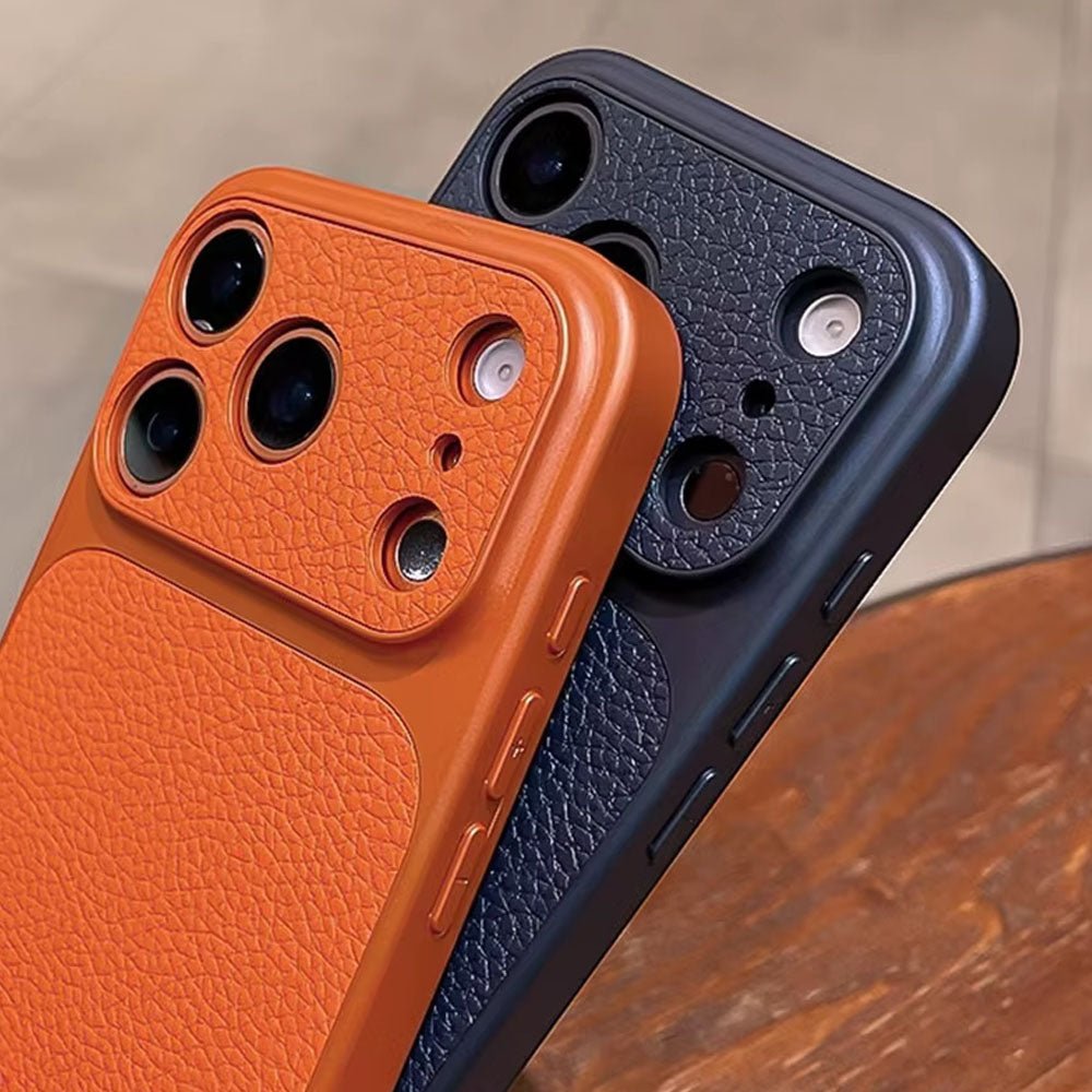 Premium Leather Texture iPhone Case - Moderno Collections
