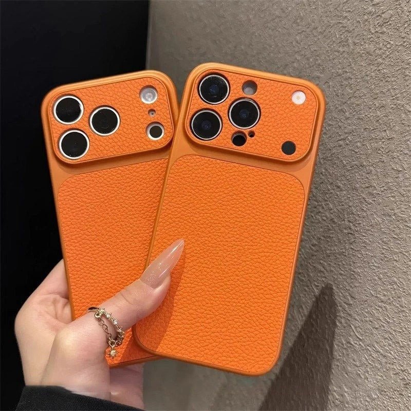 Premium Leather Texture iPhone Case - Moderno Collections