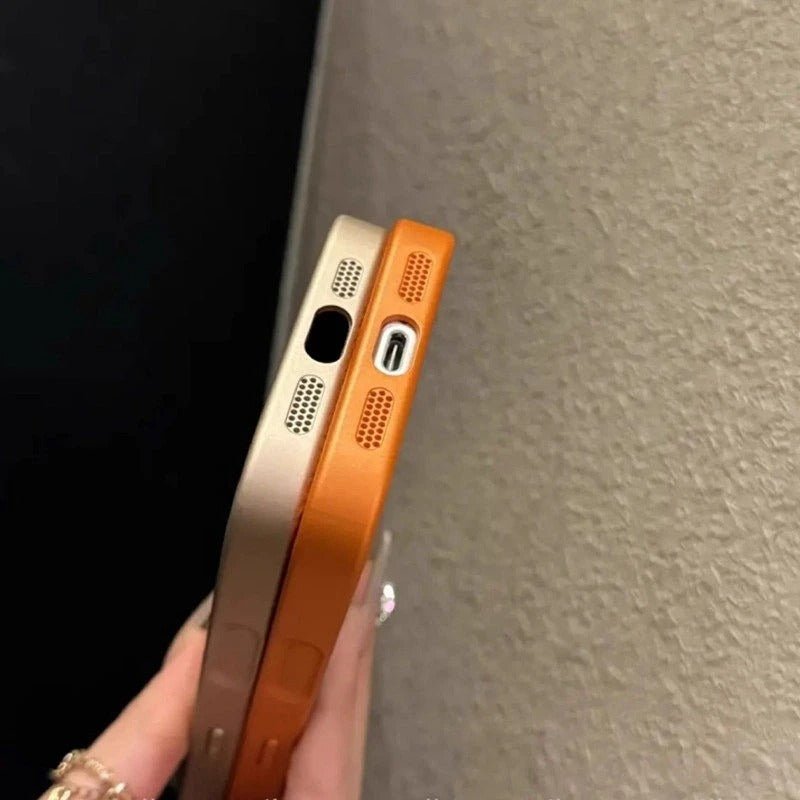 Premium Leather Texture iPhone Case - Moderno Collections