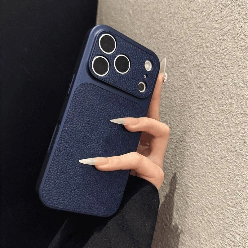 Premium Leather Texture iPhone Case - Moderno Collections