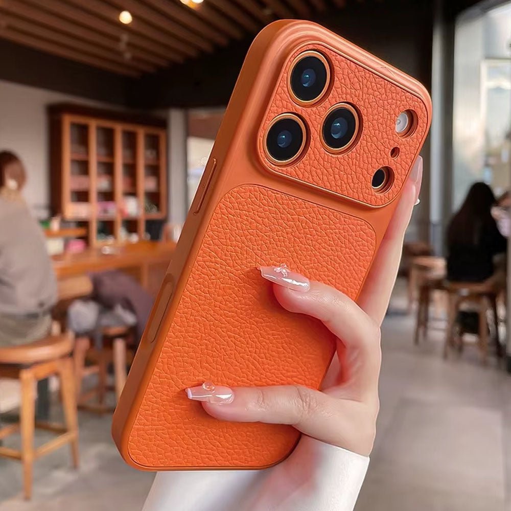 Premium Leather Texture iPhone Case - Moderno Collections
