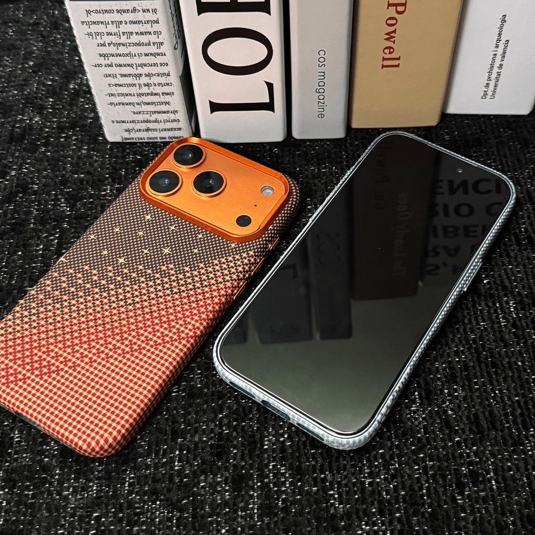 Premium Magnetic iPhone Case with Kevlar Protection - Moderno Collections