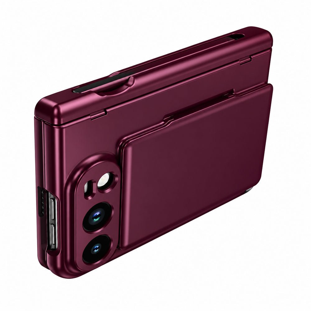 Premium Protective iPhone Duo Case with Card Slot & Kickstand - Moderno Collections