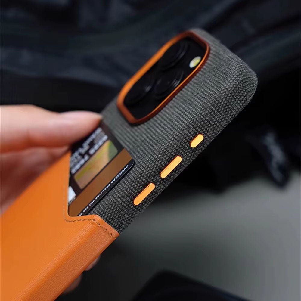 Premium Vegan Leather iPhone Case - Moderno Collections