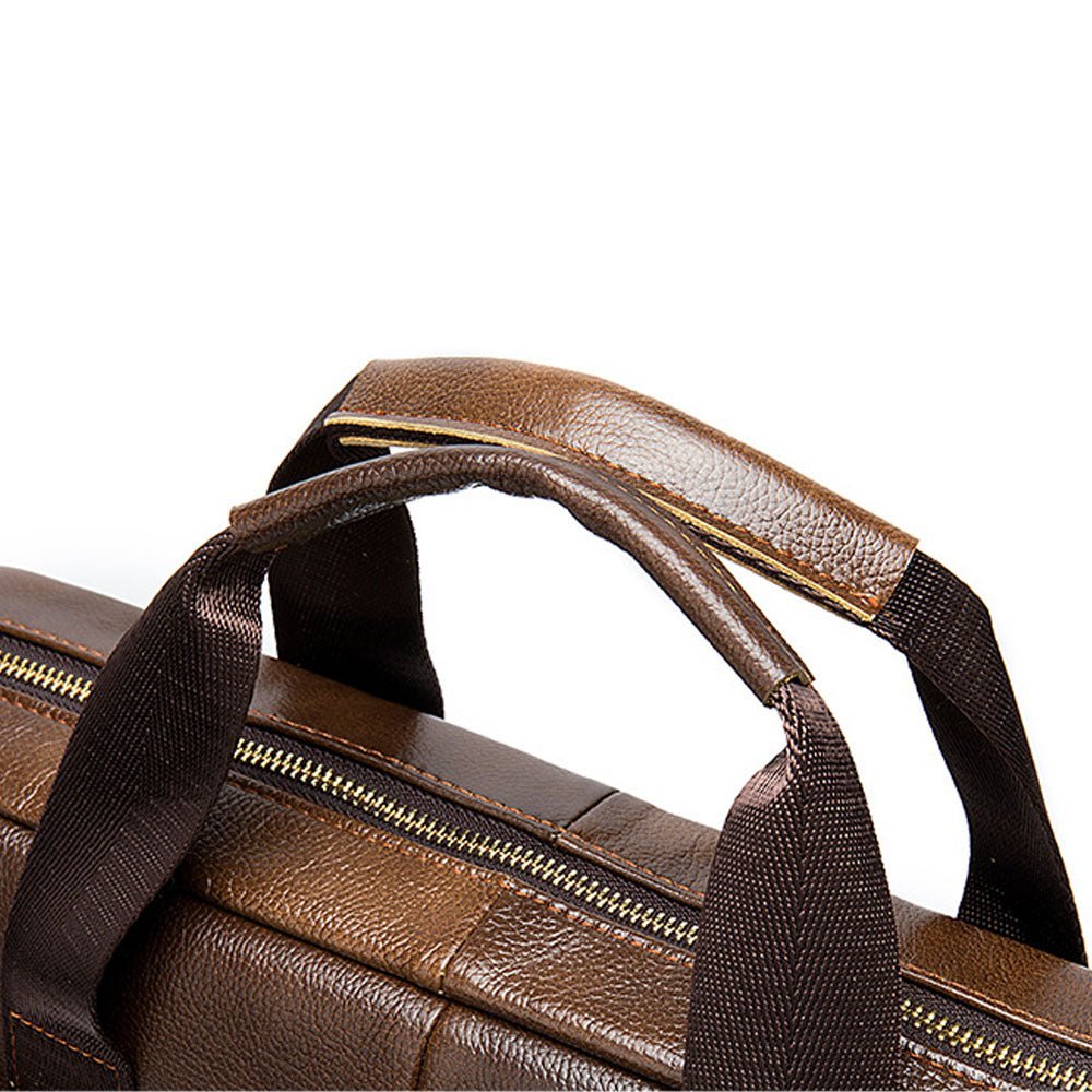 Quorin Leather Briefcase - Moderno Collections