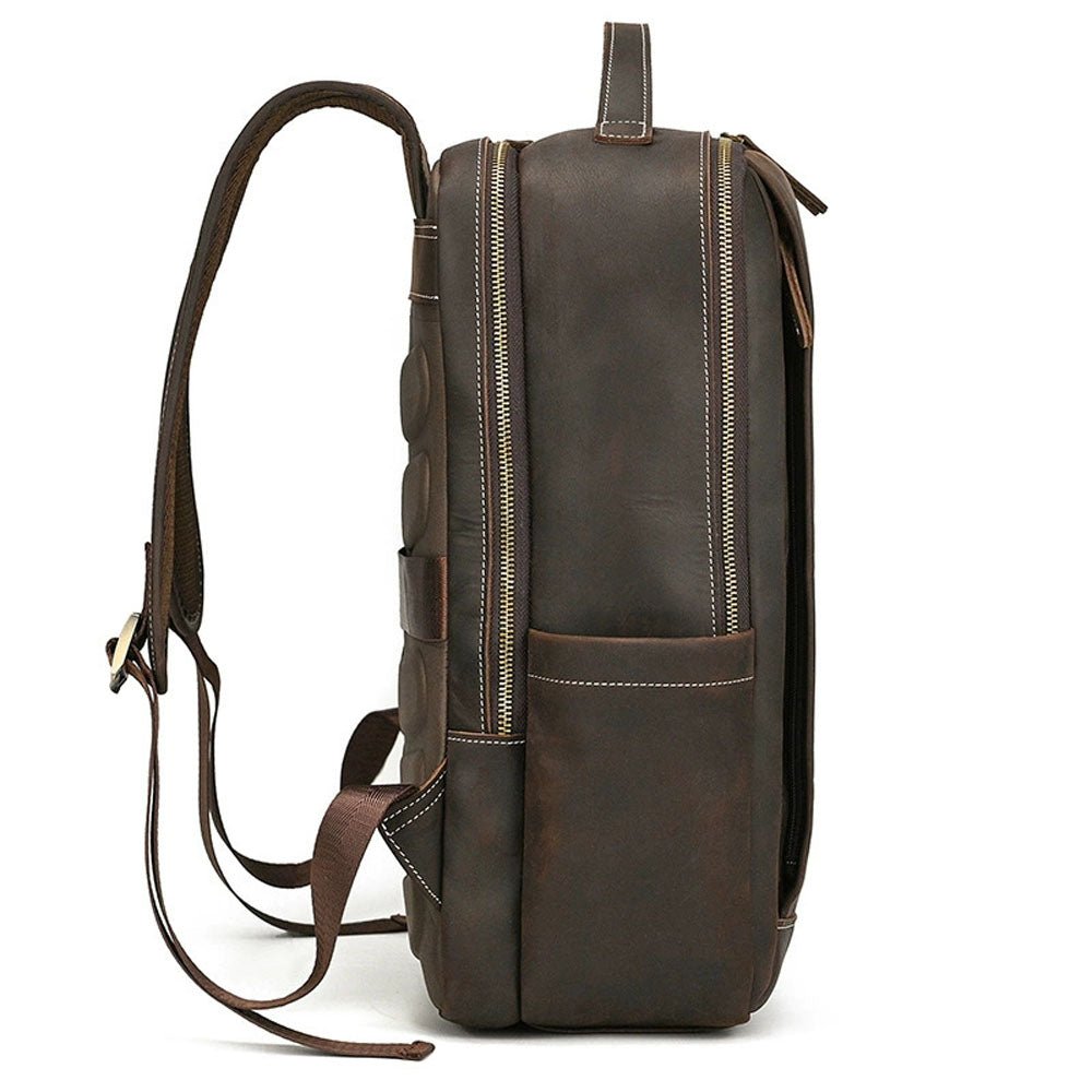 Roamer Legacy Leather Backpack - Moderno Collections