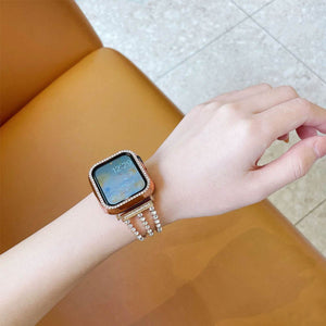 Thumbnail for RoséGlow Apple Watch Band - Moderno Collections