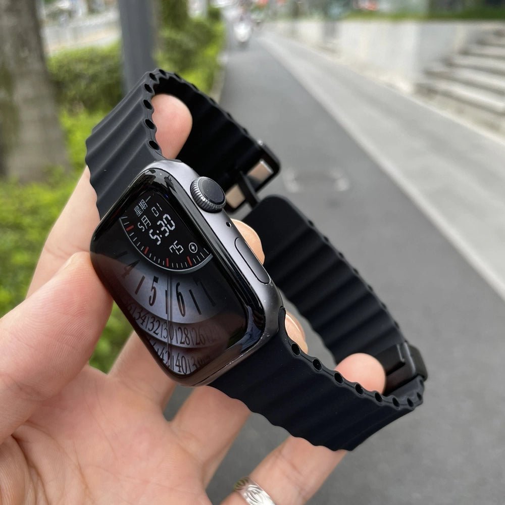 SiliconSync Magnetic Apple Watch Band - Moderno Collections