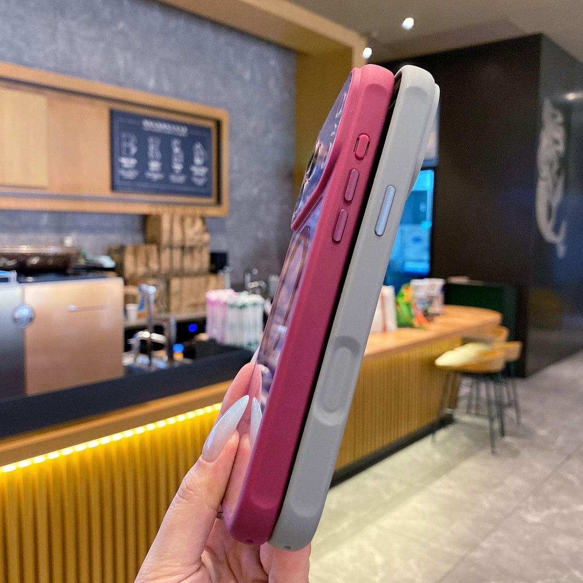 SlimClear Magnetic iPhone Case - Moderno Collections