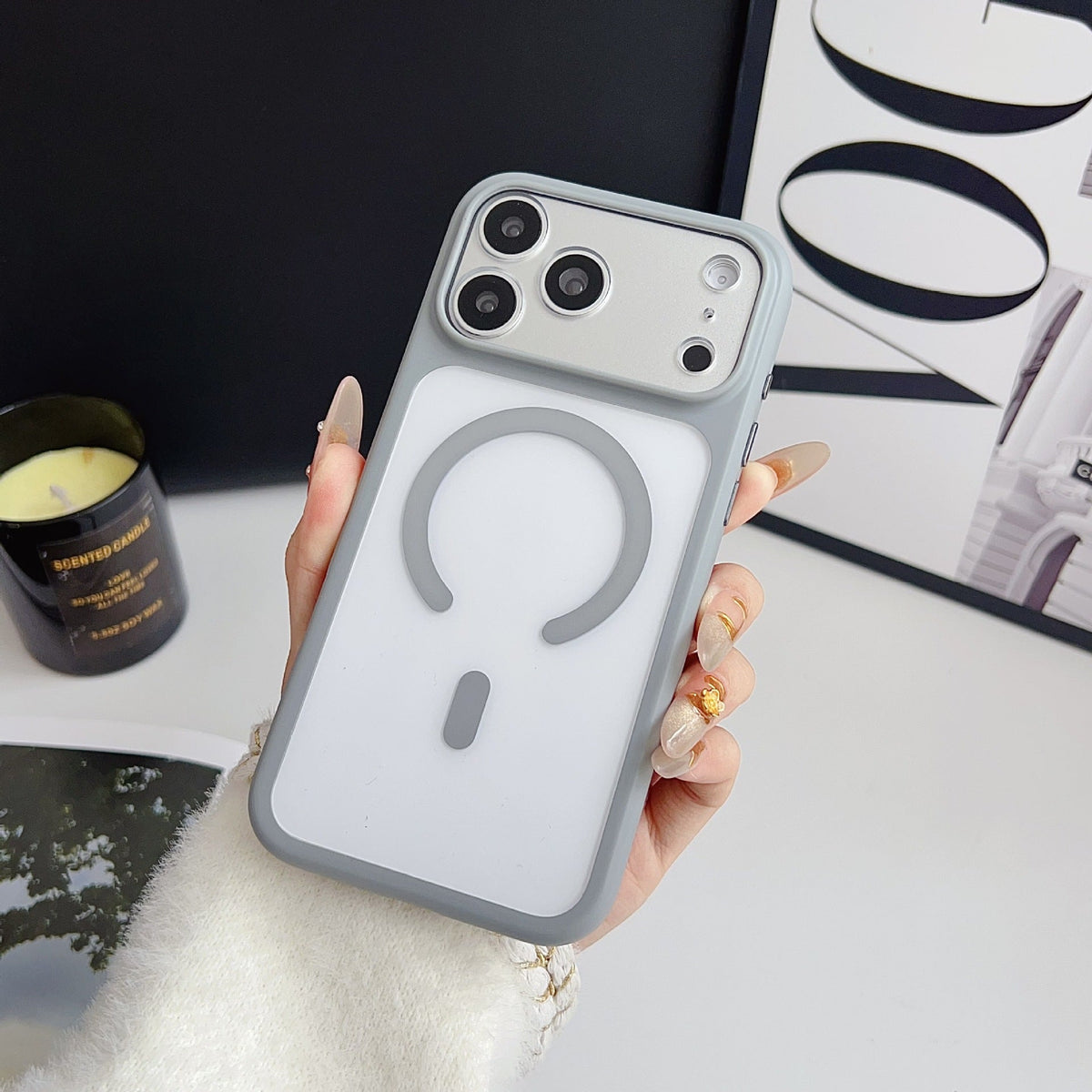 SlimClear Magnetic iPhone Case - Moderno Collections