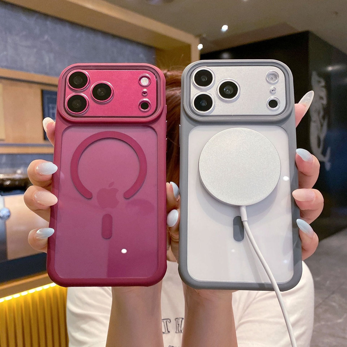 SlimClear Magnetic iPhone Case - Moderno Collections