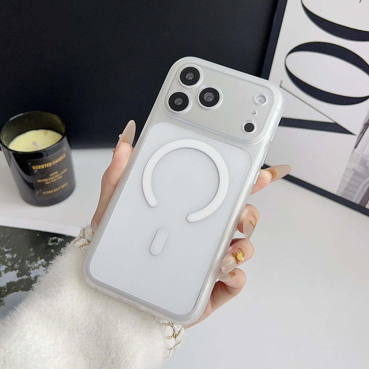 SlimClear Magnetic iPhone Case - Moderno Collections