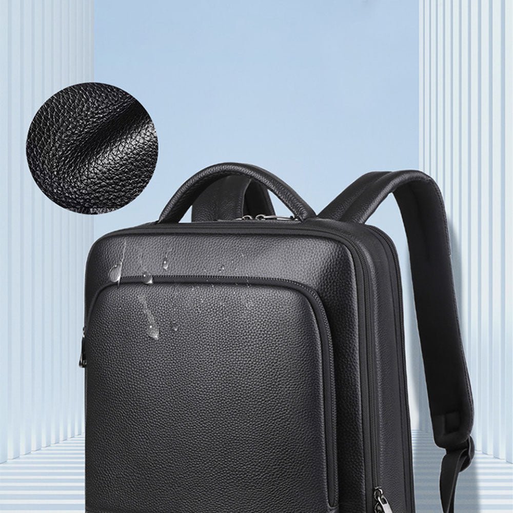 SmartHaul Pro Leather Backpack - Moderno Collections