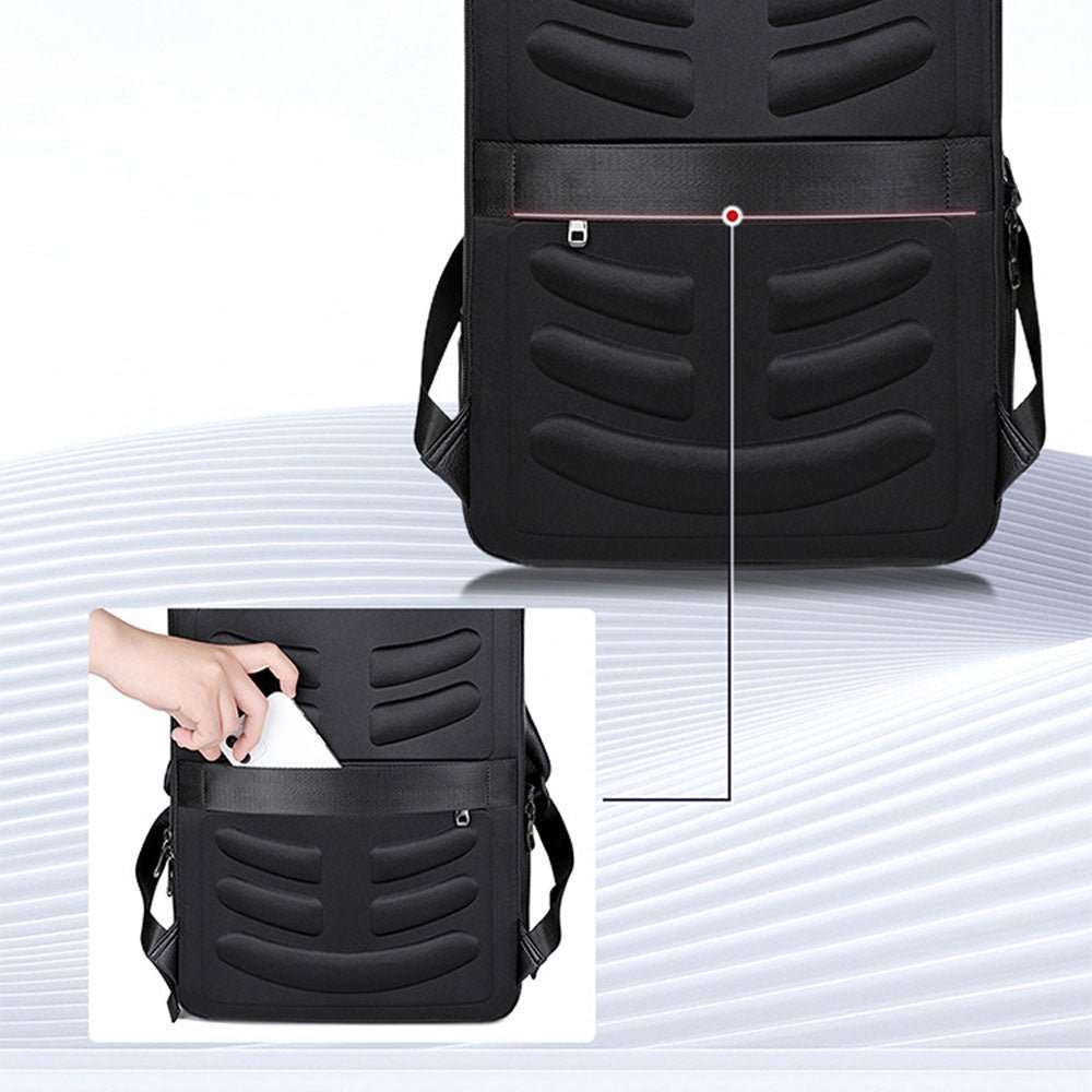SmartHaul Pro Leather Backpack - Moderno Collections