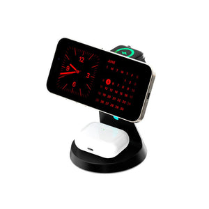 Thumbnail for SnapStack 3-in-1 MagSafe Wireless Charger - Moderno Collections