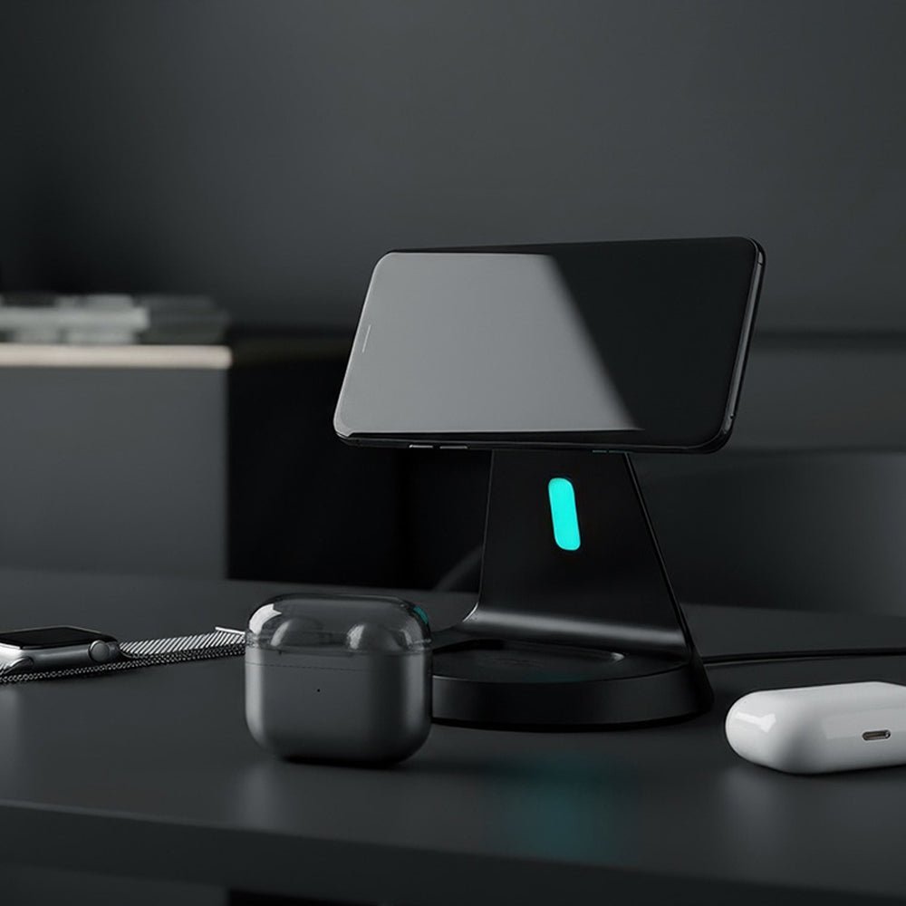 SnapStack 3-in-1 MagSafe Wireless Charger - Moderno Collections