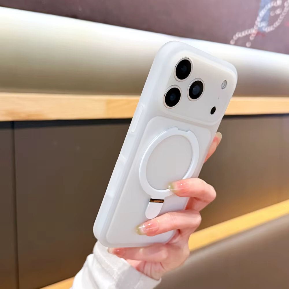 SnapStand Matte Silicone iPhone Case - Moderno Collections