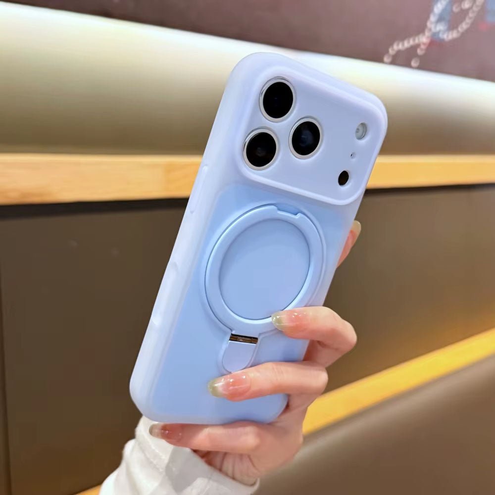 SnapStand Matte Silicone iPhone Case - Moderno Collections