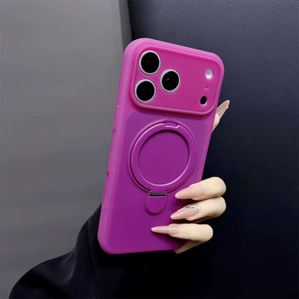 SnapStand Matte Silicone iPhone Case - Moderno Collections