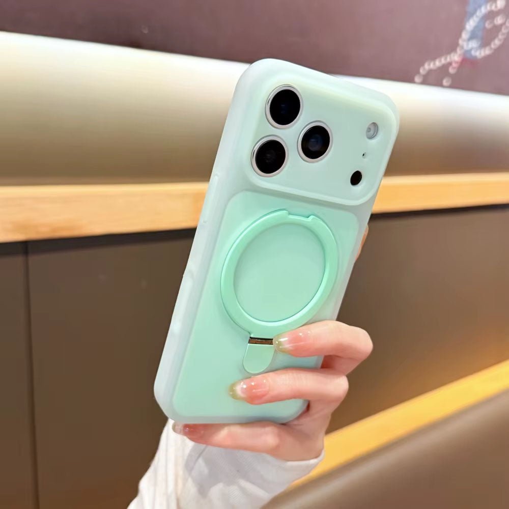 SnapStand Matte Silicone iPhone Case - Moderno Collections