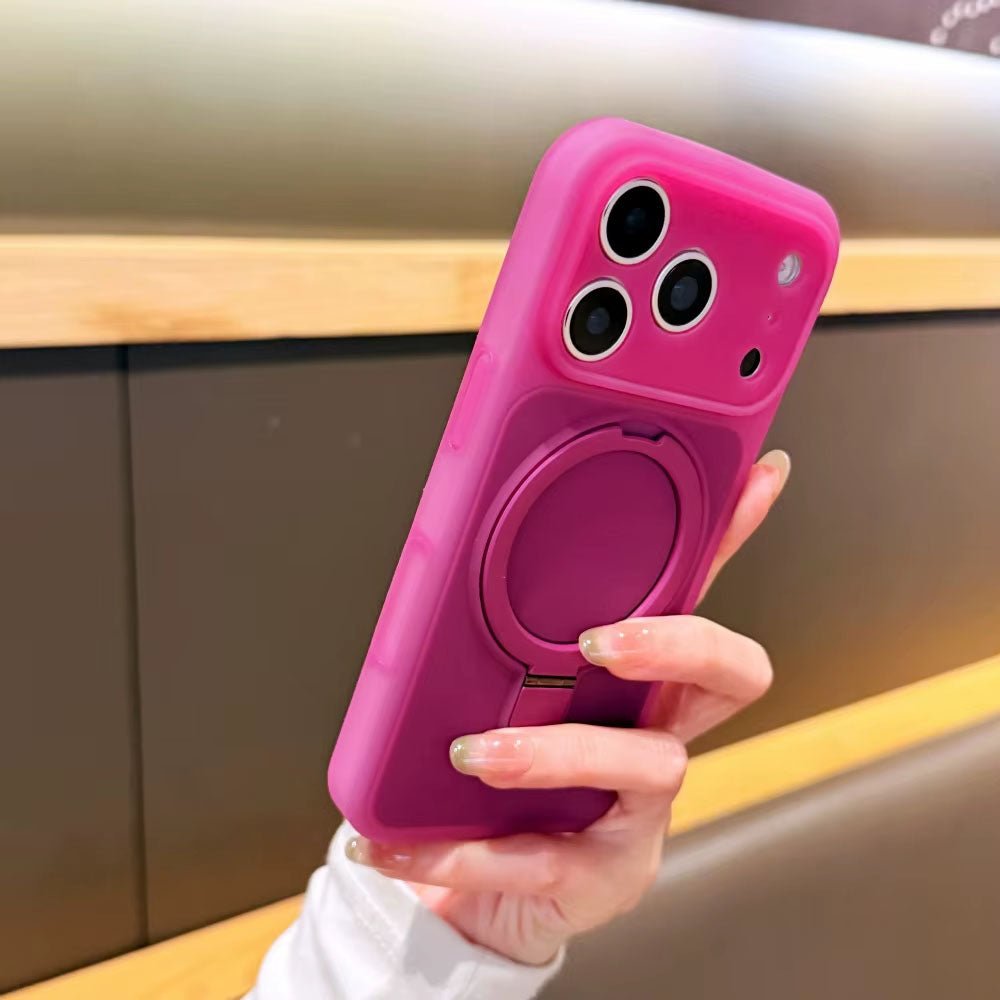 SnapStand Matte Silicone iPhone Case - Moderno Collections