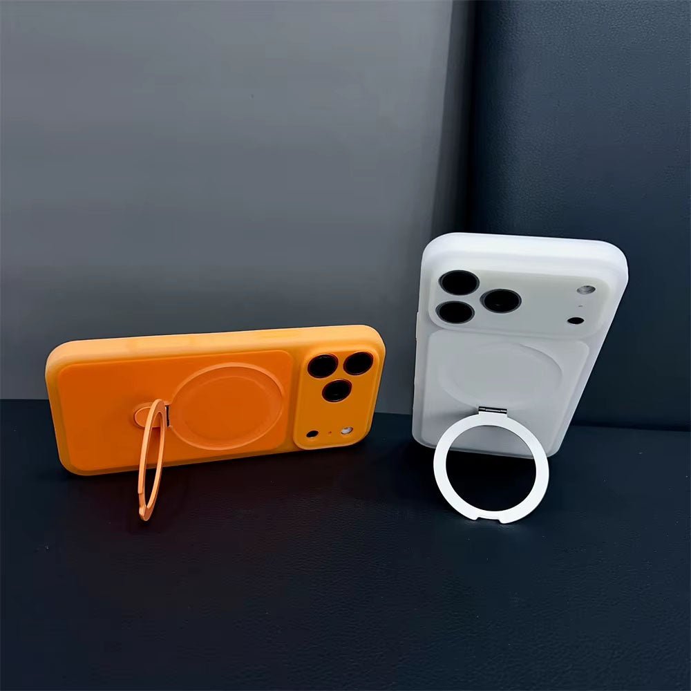 SnapStand Matte Silicone iPhone Case - Moderno Collections