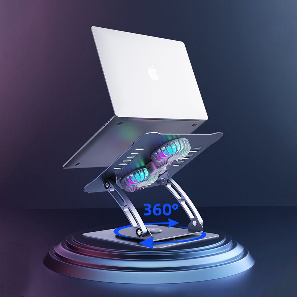 SpinChill Pro Foldable Laptop Stand - Moderno Collections