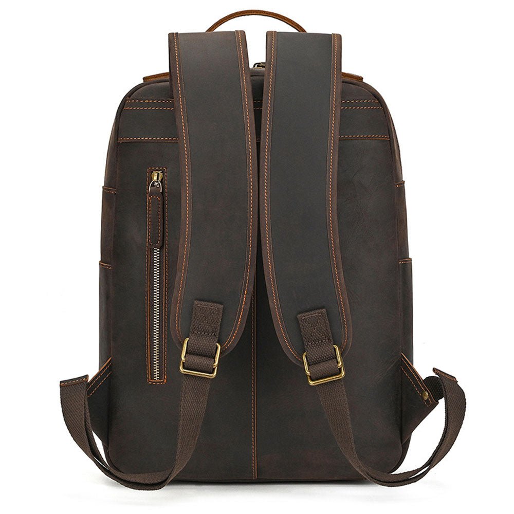 Statesman Leather Travel Backpack - Moderno Collections
