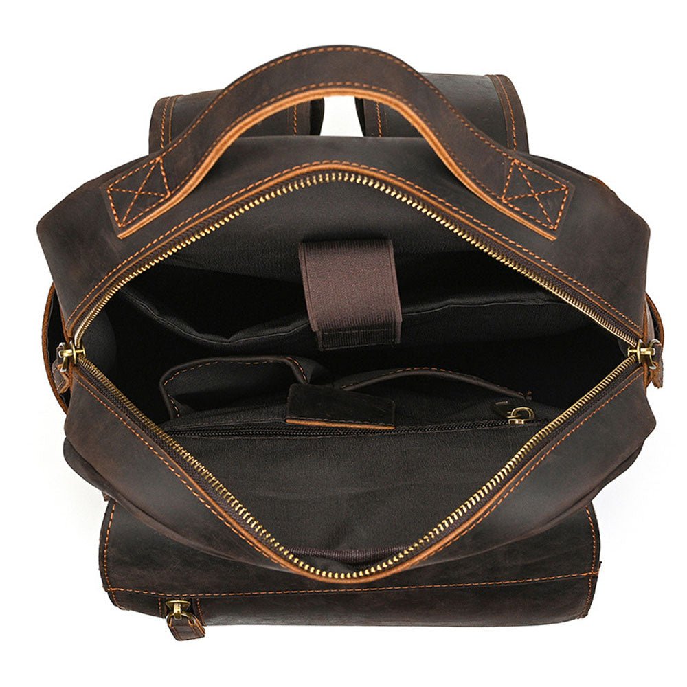 Statesman Leather Travel Backpack - Moderno Collections