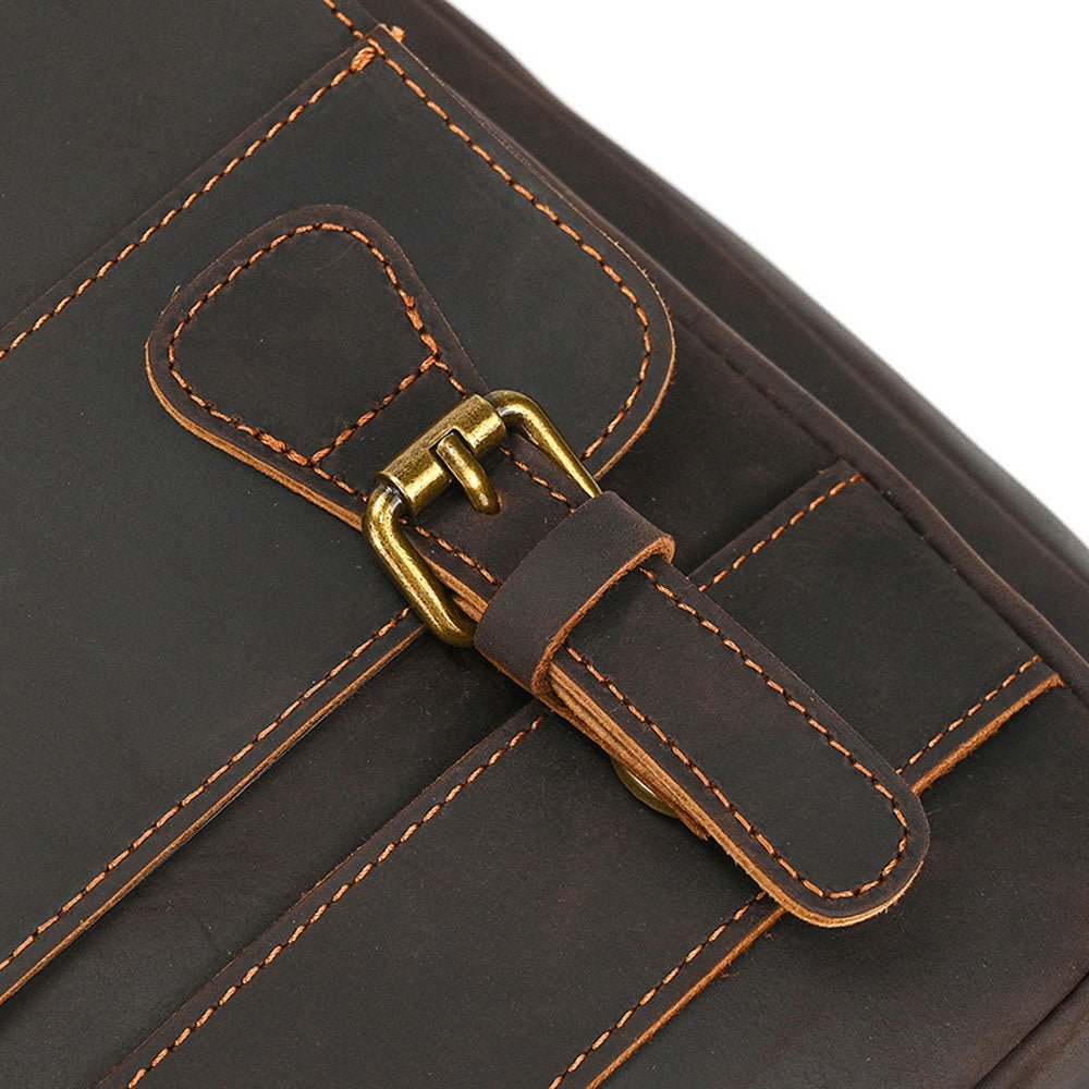 Statesman Leather Travel Backpack - Moderno Collections