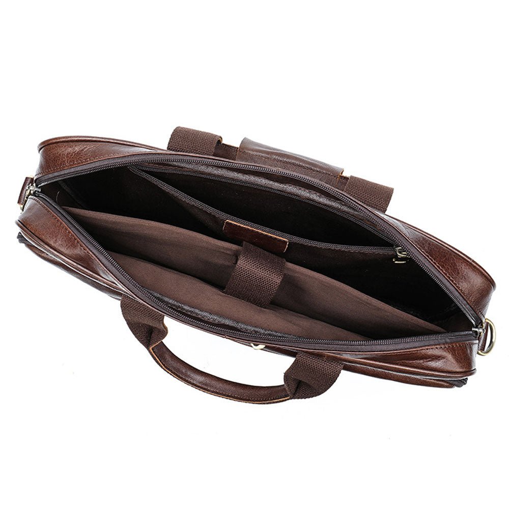 StridePack Leather Messenger Bag - Moderno Collections