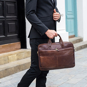 Thumbnail for StridePack Leather Messenger Bag - Moderno Collections