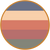 Sunset with Orange Metal Frame / Built-in