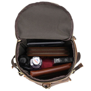 Thumbnail for Tri - Carry Travel Leather Backpack - Moderno Collections