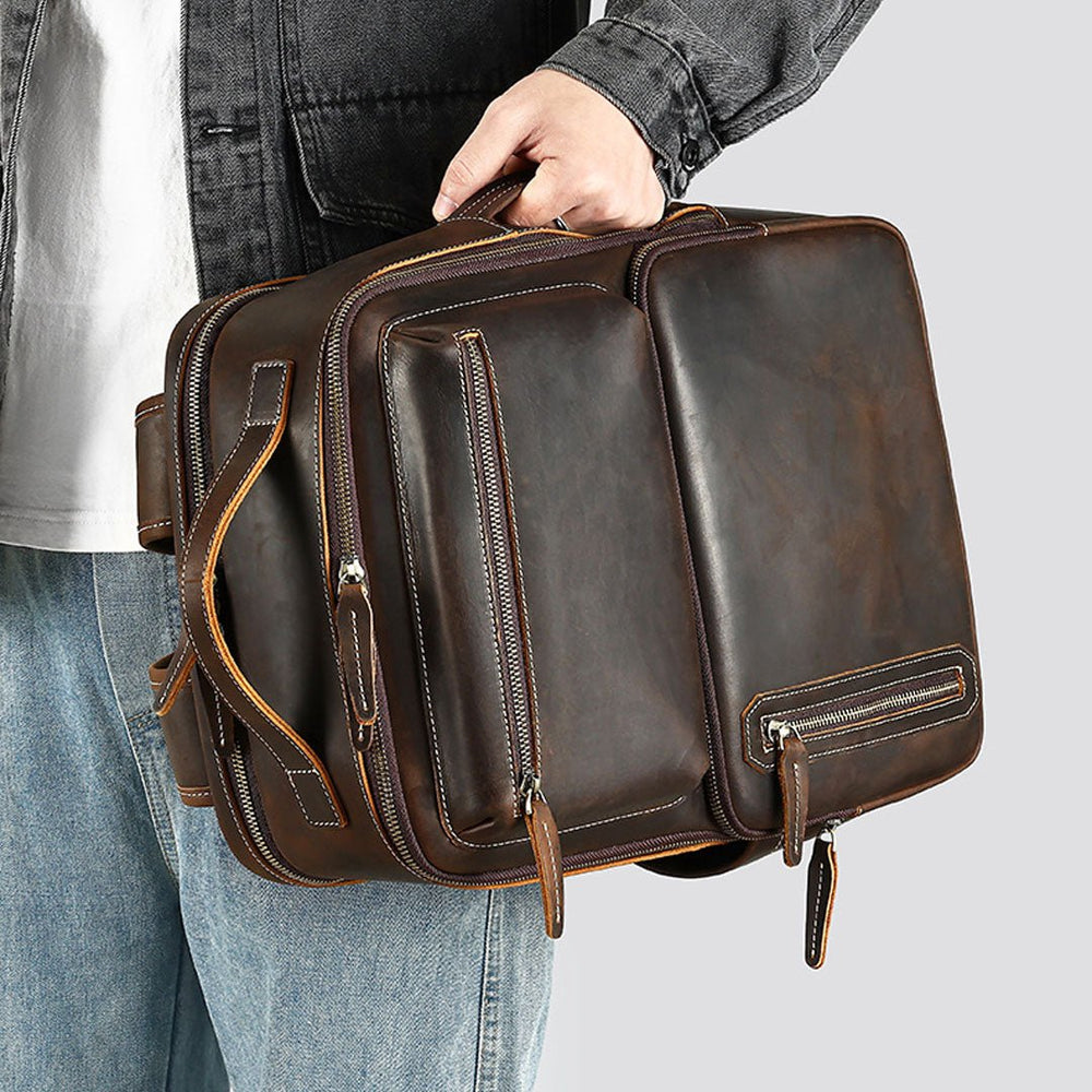 Vagabond Leather Backpack - Moderno Collections