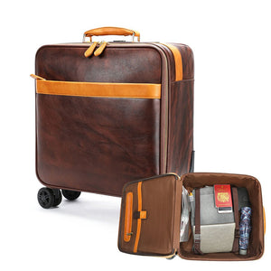 Thumbnail for Vanguard Leather Suitcase - Moderno Collections