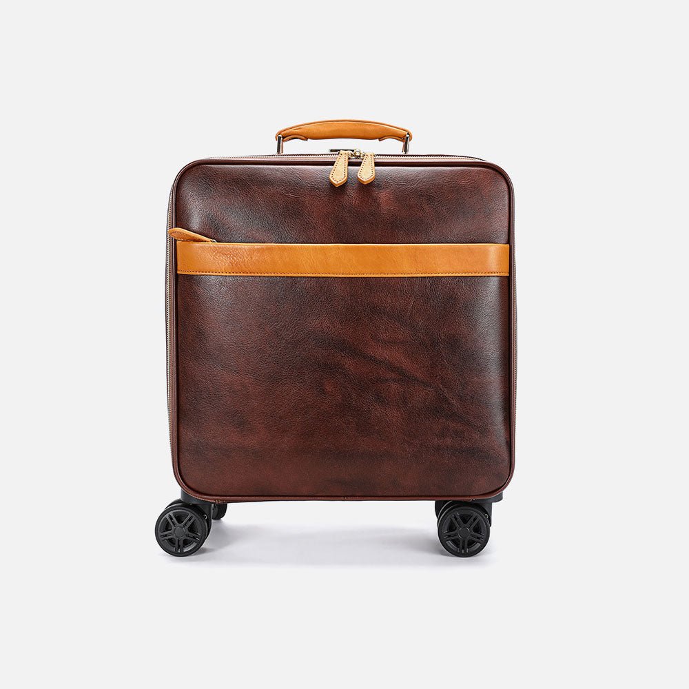 Vanguard Leather Suitcase - Moderno Collections