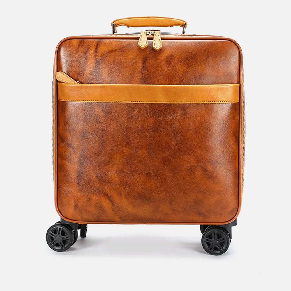 Vanguard Leather Suitcase - Moderno Collections