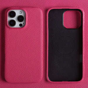 Thumbnail for VelourArc Leather iPhone Case - Moderno Collections