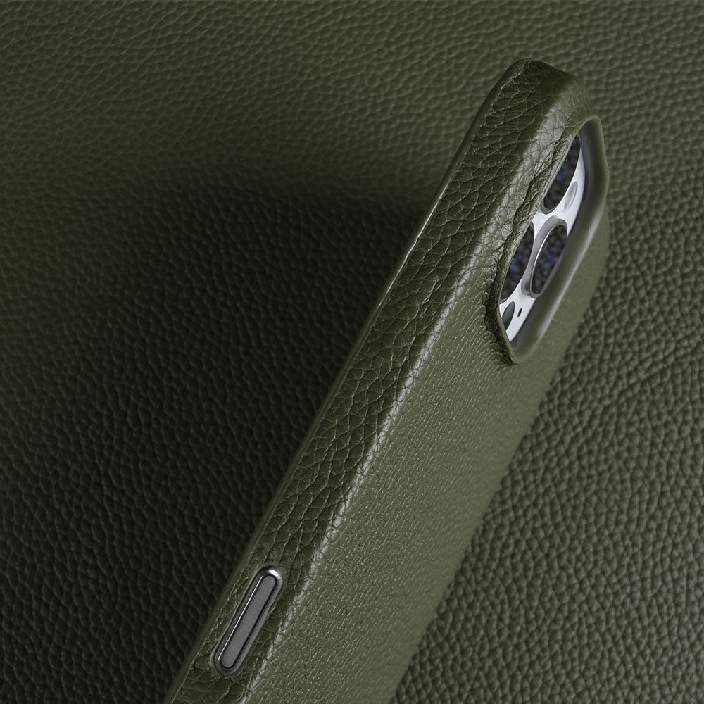 VelourArc Leather iPhone Case - Moderno Collections