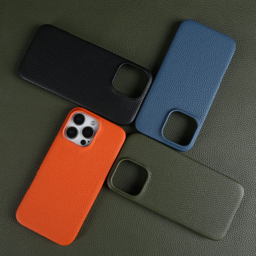 VelourArc Leather iPhone Case - Moderno Collections