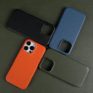 Thumbnail for VelourArc Leather iPhone Case - Moderno Collections