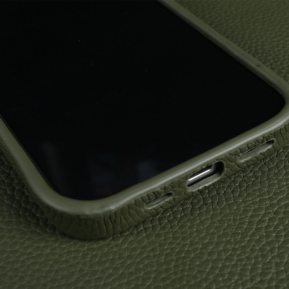 VelourArc Leather iPhone Case - Moderno Collections