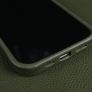 Thumbnail for VelourArc Leather iPhone Case - Moderno Collections
