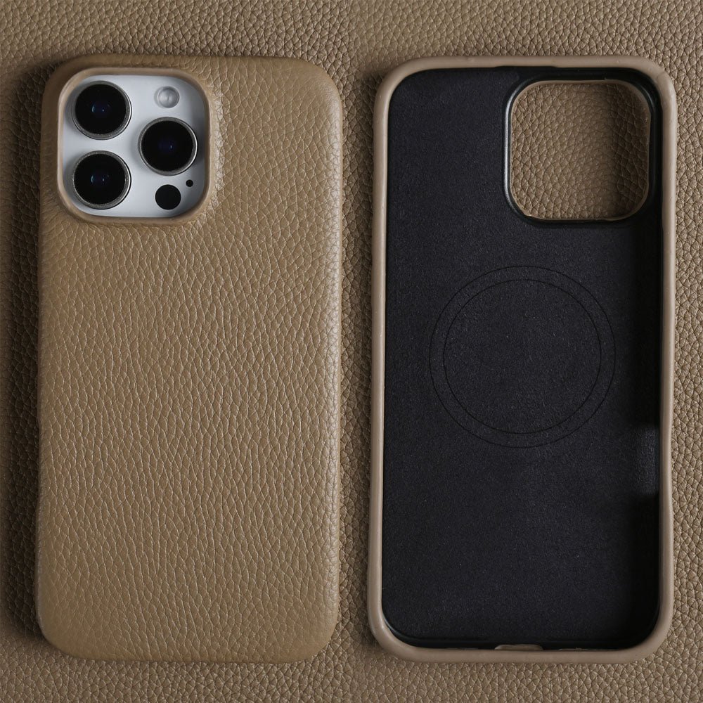 VelourArc Leather iPhone Case - Moderno Collections