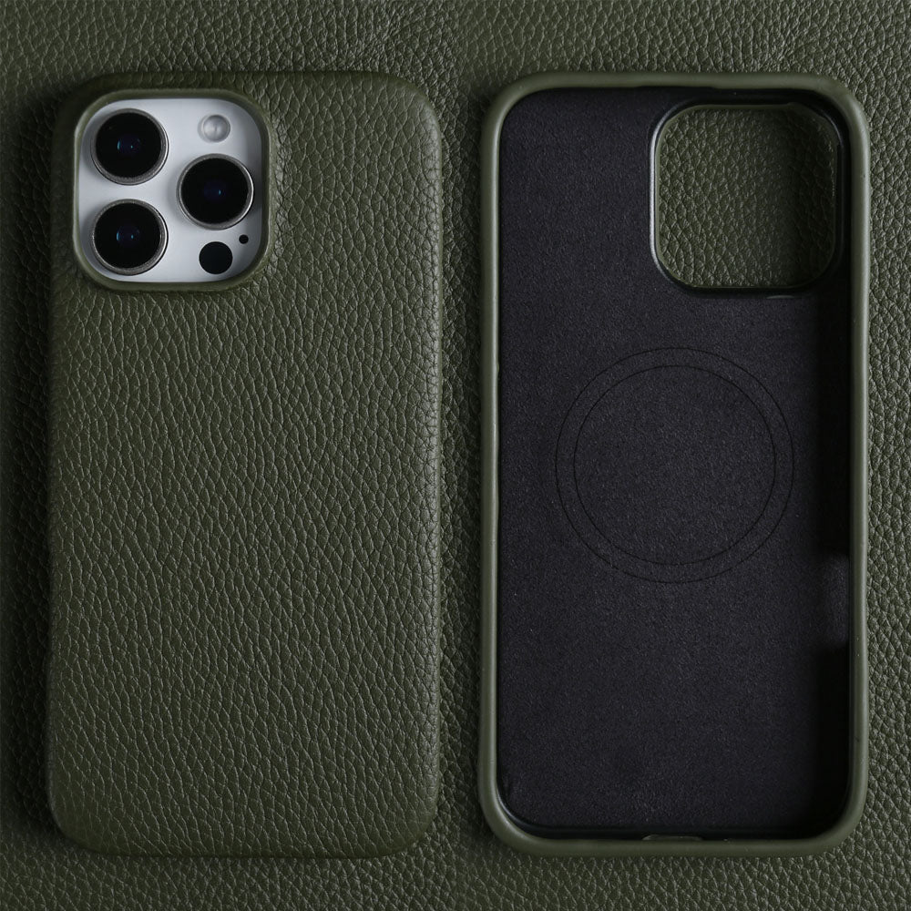 VelourArc Leather iPhone Case - Moderno Collections